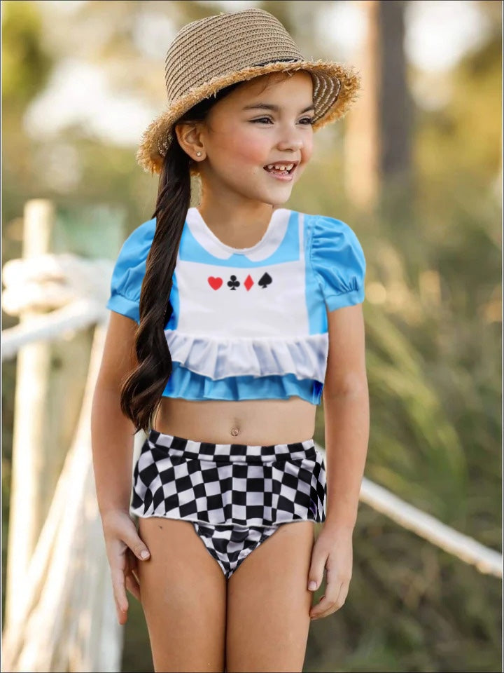 Enchanted Alice Two Piece Swimsuit