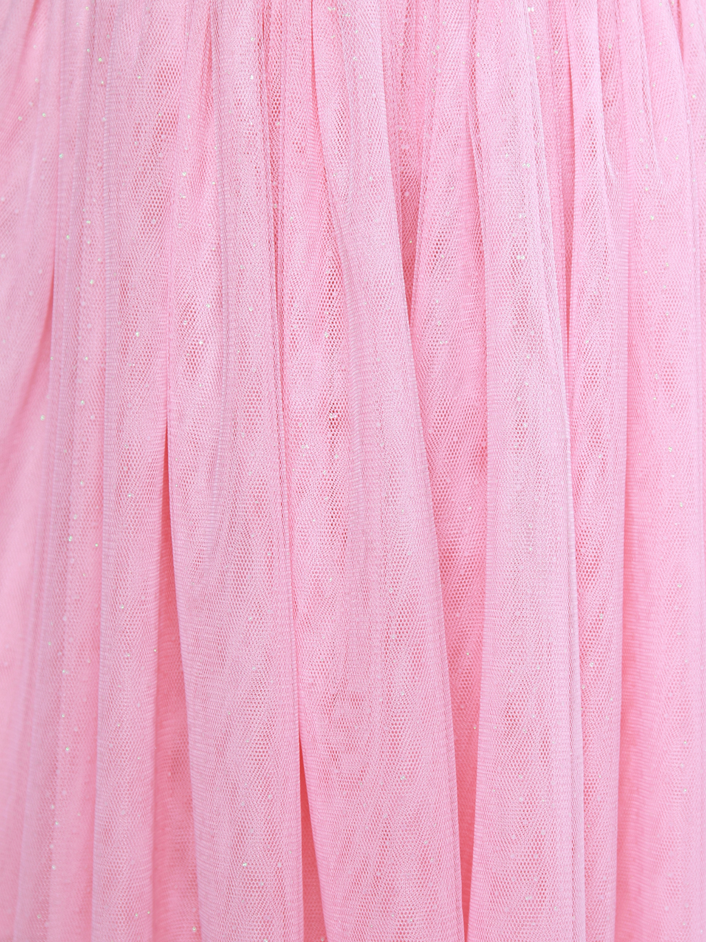 Sparkle Denim Bow Tulle Dress
