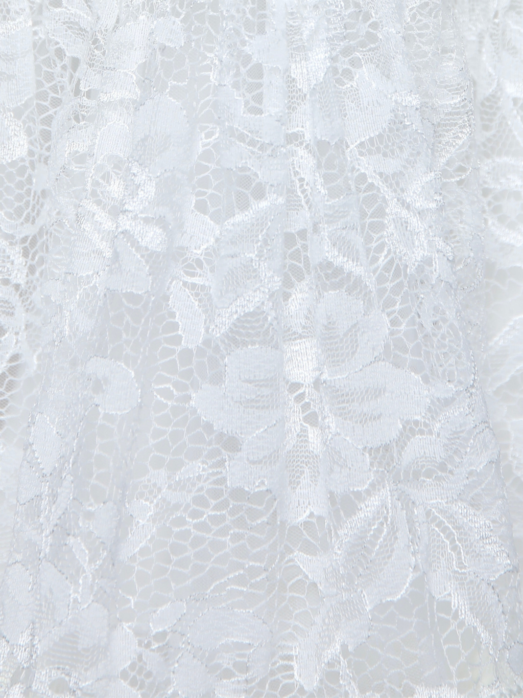 Sweet Lace Pearl & Bow Tiered Dress