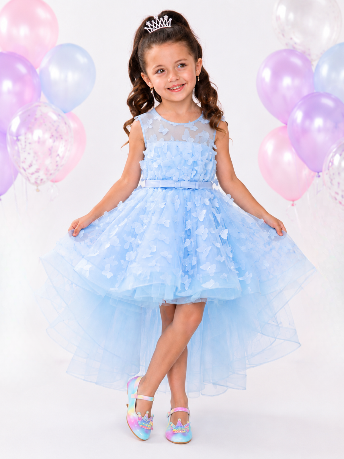 When Dreams Come True Blue Butterfly Dress