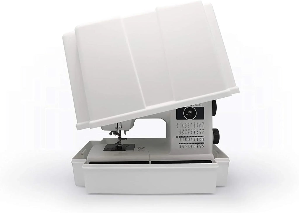 Brother Sewing and Quilting Machine, Computerized, 165 Built-in Stitches, LCD Display, Wide Table, 8 Included Presser Feet, White, 20x12x17