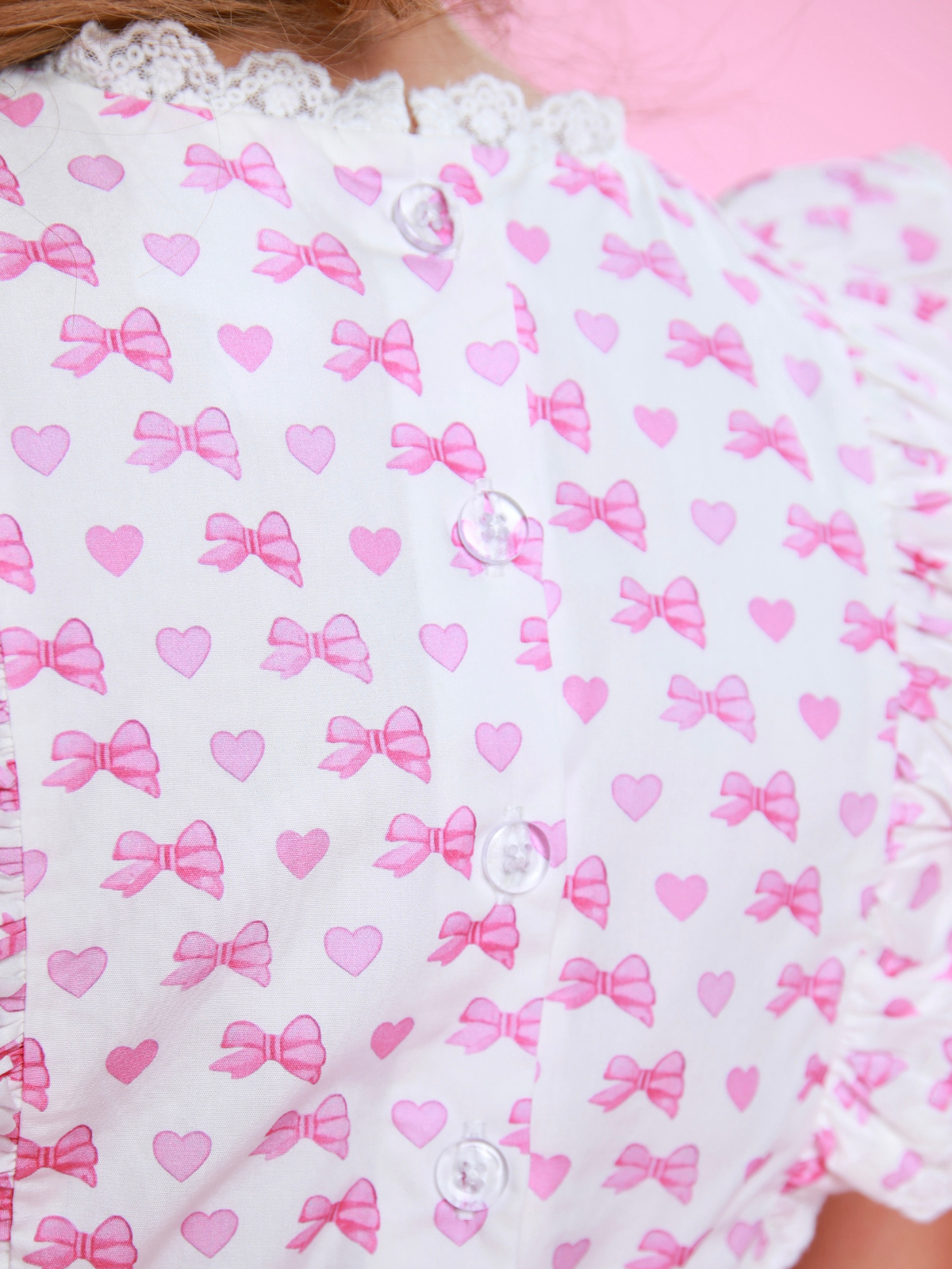 Girly Bow Smocked Ruffle Tiered Dress
