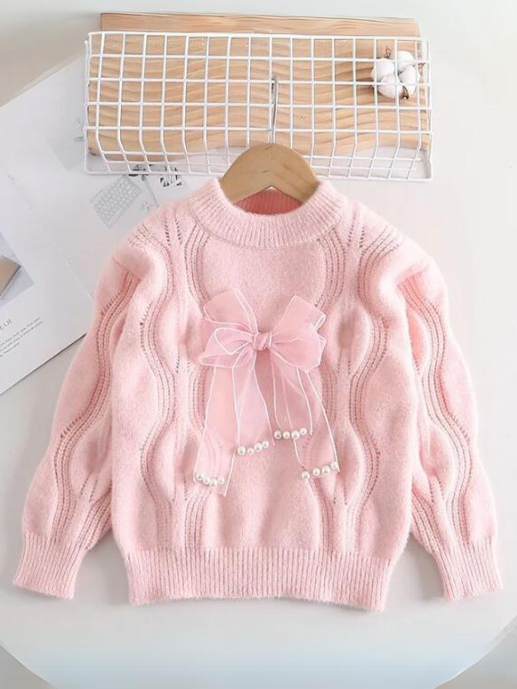 Cozy Couture Knit Pullover Sweater