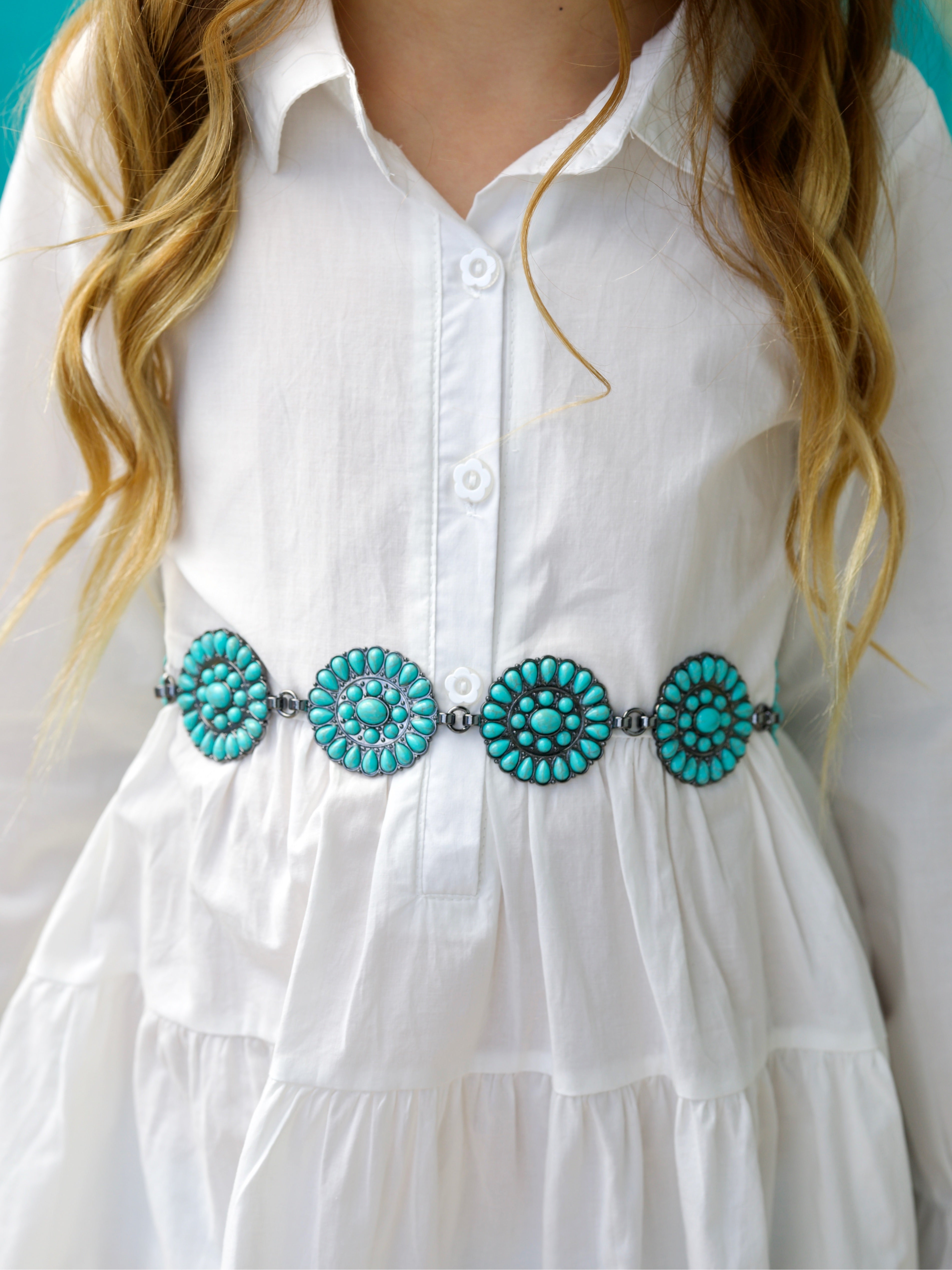 Belle Classic Button Up Shirt Dress