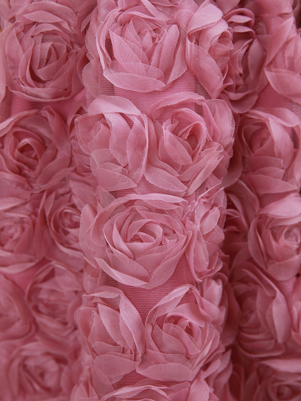Blush Garden Rosette Smocked Dress