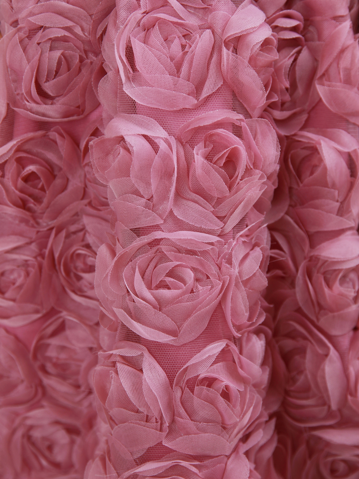 Blush Garden Rosette Smocked Dress