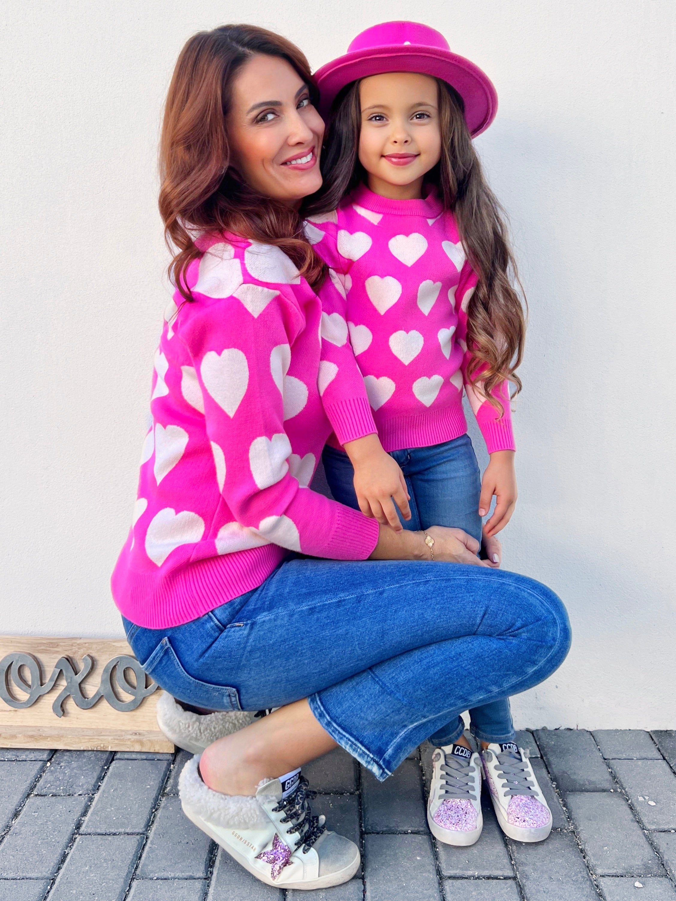 Mommy and Me Warms My Heart Sweater