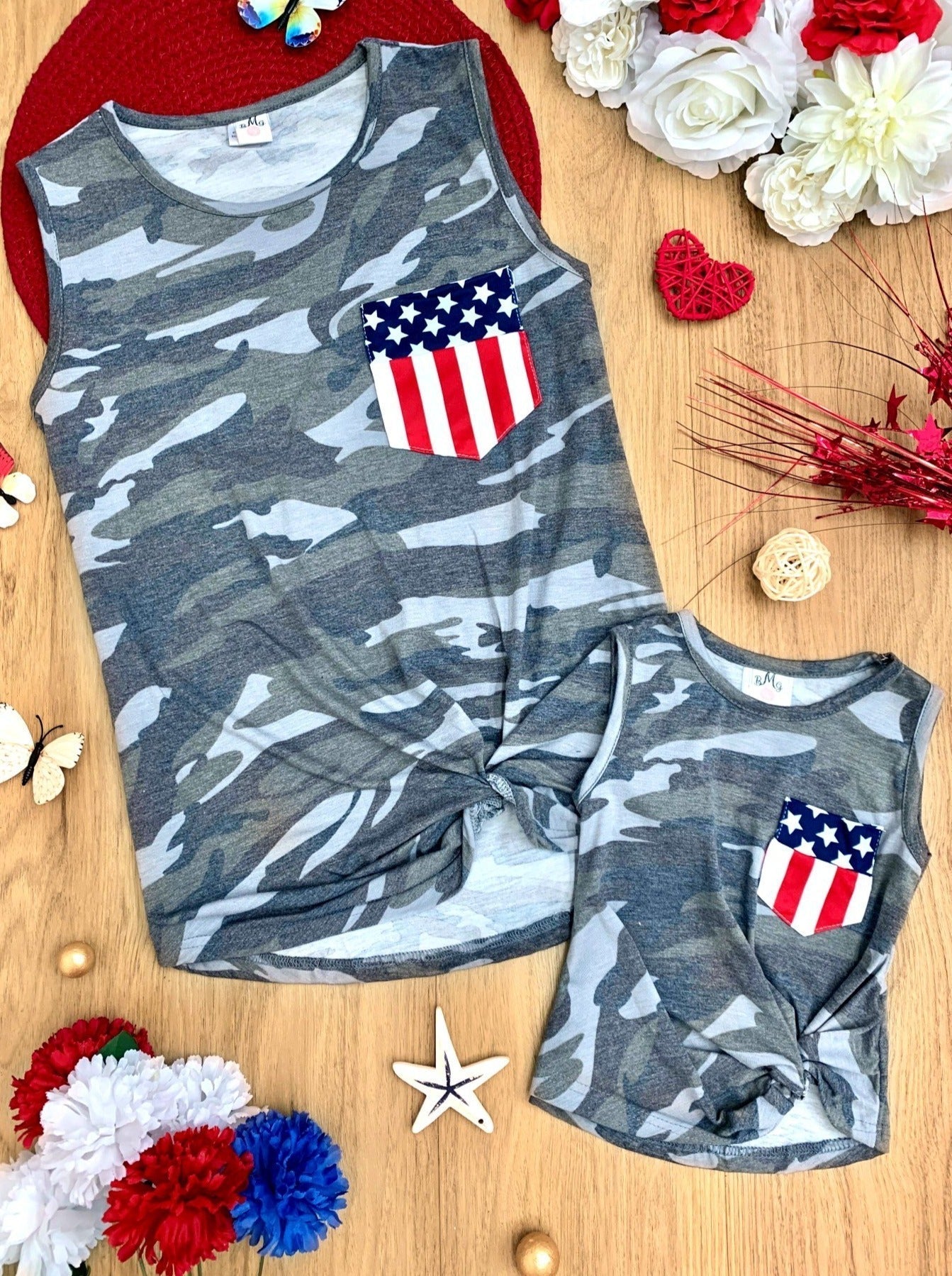 Strong Pride Camo Top
