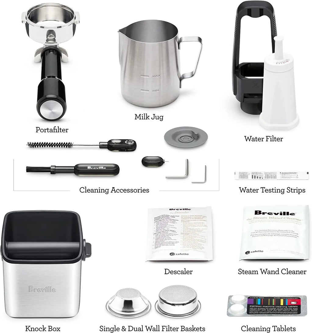 Breville BES990BSSUSC Automatic Espresso Machine